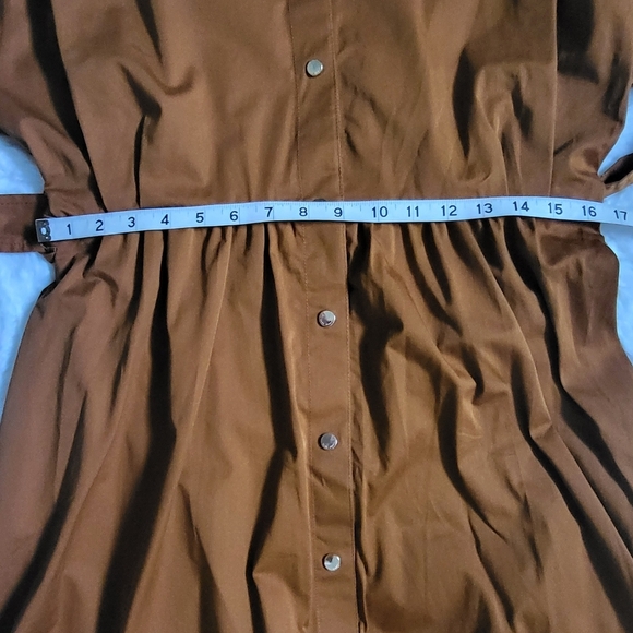 Zara Brown Midi Dress - Picture 12 of 14